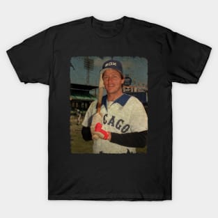 Carlton Fisk in Chicago White Sox T-Shirt